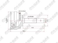 ШРУС TG-7417Z42 / NI-017A42 * Ti-Guar