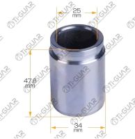 Поршень тормозного суппорта TG-BRP0021 / 58235-1H000* Ti·GUAR