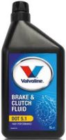 Тормозная жидкость BRAKE &amp; CLUTCH FLUID DOT-5.1, (1л.), 883462 VALVOLINE (ИМПОРТ)