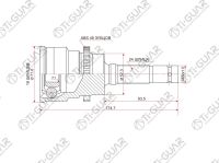 ШРУС TG-2812 / DA-012 * Ti-Guar