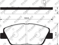 Тормозные колодки TG-0536/PN0536* Ti·GUAR