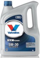 Масло синт. SynPower 5W30, (4л.), ACEA A3/B3/B4, 872378 VALVOLINE (ИМПОРТ)