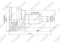 ШРУС TG-9505/TO-005 * Ti-Guar