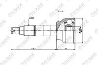 ШРУС TG-9106/FU-006 * Ti-Guar