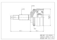 Шрус NI-070A44