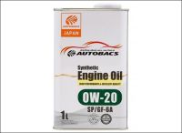 Масло синт. 0W20 AUTOBACS ENGINE OIL SYNTHETIC A00032423 (1л.) (SP/GF-6A)