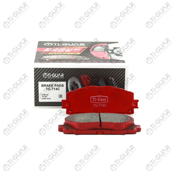 Тормозные колодки TG-714C/PF1508 (КЕРАМИКА)* Ti·GUAR Тормозные колодки TG-714C/PF1508 (КЕРАМИКА)* Ti·GUAR