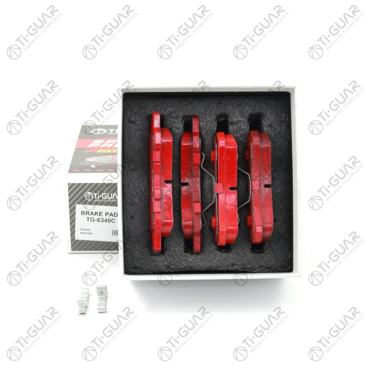Тормозные колодки TG-6340C/PN3450 (КЕРАМИКА)* Ti·GUAR Тормозные колодки TG-6340C/PN3450 (КЕРАМИКА)* Ti·GUAR