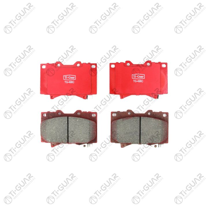 Тормозные колодки TG-498C/PF1411 (КЕРАМИКА)* Ti·GUAR Тормозные колодки TG-498C/PF1411 (КЕРАМИКА)* Ti·GUAR