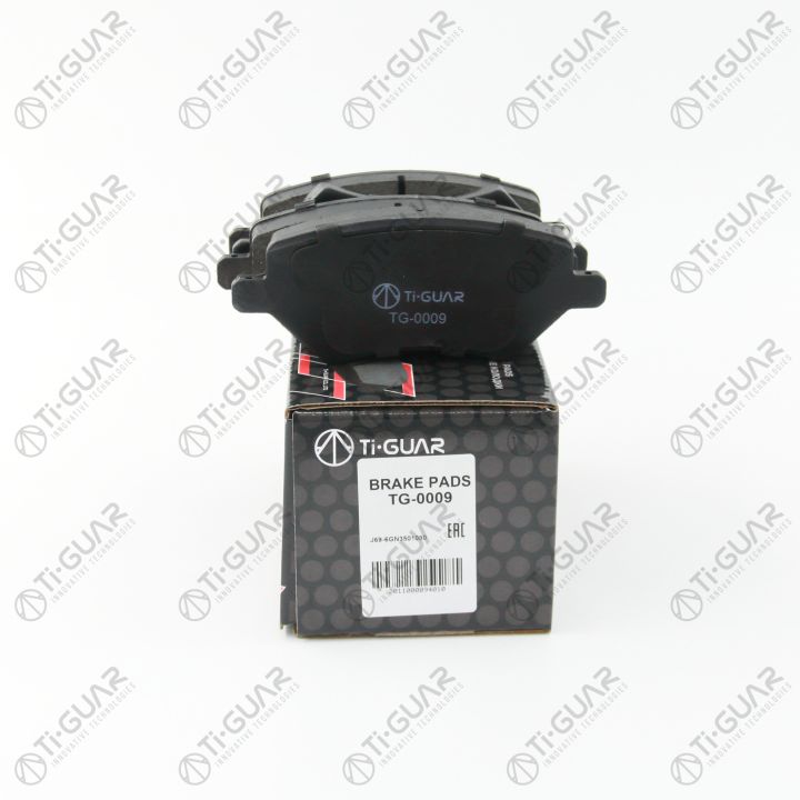 Тормозные колодки TG-0009/J69-6GN3501080 * Ti·GUAR Тормозные колодки TG-0009/J69-6GN3501080 * Ti·GUAR