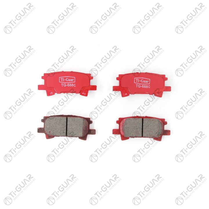 Тормозные колодки TG-688C/PF1498 (КЕРАМИКА)* Ti·GUAR Тормозные колодки TG-688C/PF1498 (КЕРАМИКА)* Ti·GUAR