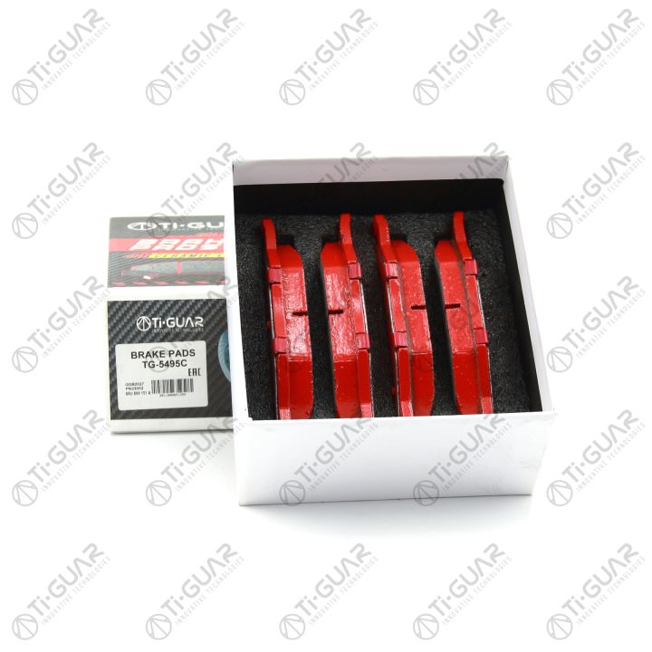 Тормозные колодки TG-5495C/PN33002 (КЕРАМИКА)* Ti·GUAR Тормозные колодки TG-5495C/PN33002 (КЕРАМИКА)* Ti·GUAR