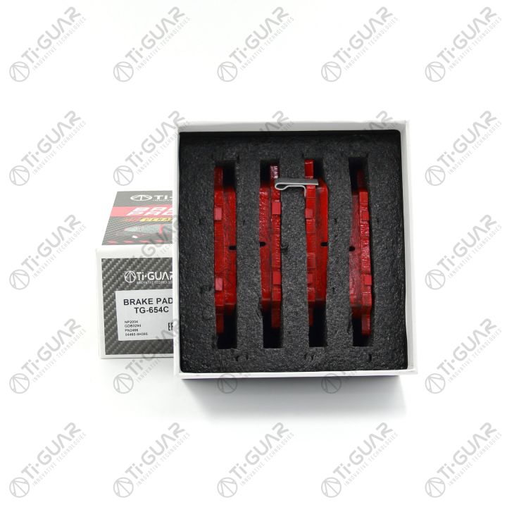 Тормозные колодки TG-654C/PN2466 (КЕРАМИКА)* Ti·GUAR Тормозные колодки TG-654C/PN2466 (КЕРАМИКА)* Ti·GUAR