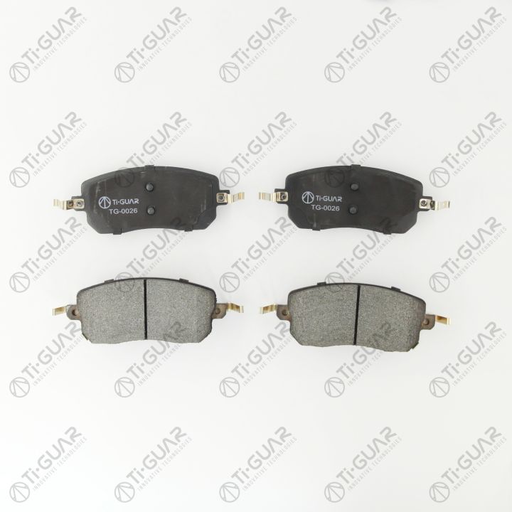Тормозные колодки TG-0026/PN6025 * Ti·GUAR Тормозные колодки TG-0026/PN6025 * Ti·GUAR