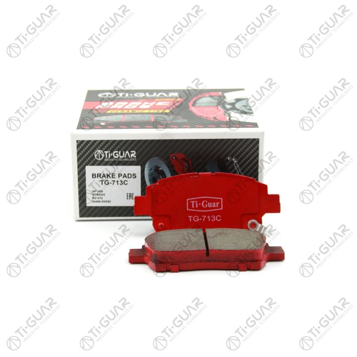 Тормозные колодки TG-713C/PF1472 (КЕРАМИКА)* Ti·GUAR Тормозные колодки TG-713C/PF1472 (КЕРАМИКА)* Ti·GUAR