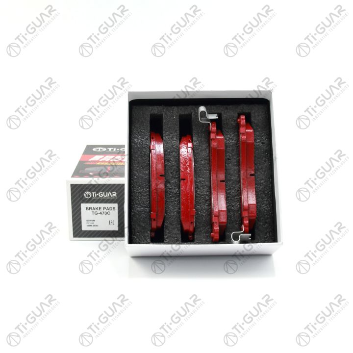 Тормозные колодки TG-470C/PF1405 (КЕРАМИКА)* Ti·GUAR