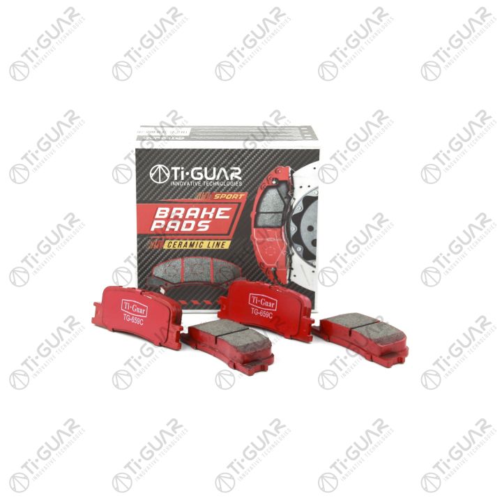 Тормозные колодки TG-659C/PF1458 (КЕРАМИКА) * Ti·GUAR Тормозные колодки TG-659C/PF1458 (КЕРАМИКА) * Ti·GUAR