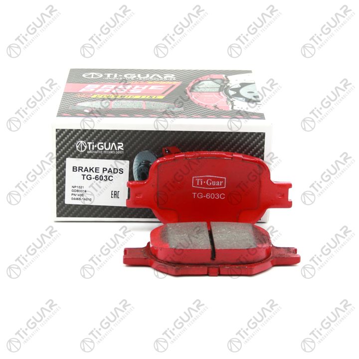 Тормозные колодки TG-603C/PN1430 (КЕРАМИКА)* Ti·GUAR Тормозные колодки TG-603C/PN1430 (КЕРАМИКА)* Ti·GUAR