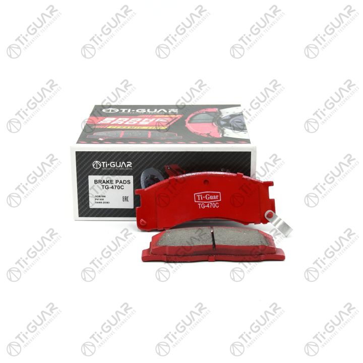 Тормозные колодки TG-470C/PF1405 (КЕРАМИКА)* Ti·GUAR