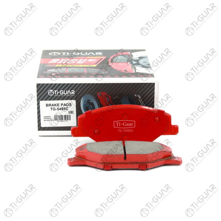 Тормозные колодки TG-5495C/PN33002 (КЕРАМИКА)* Ti·GUAR Тормозные колодки TG-5495C/PN33002 (КЕРАМИКА)* Ti·GUAR