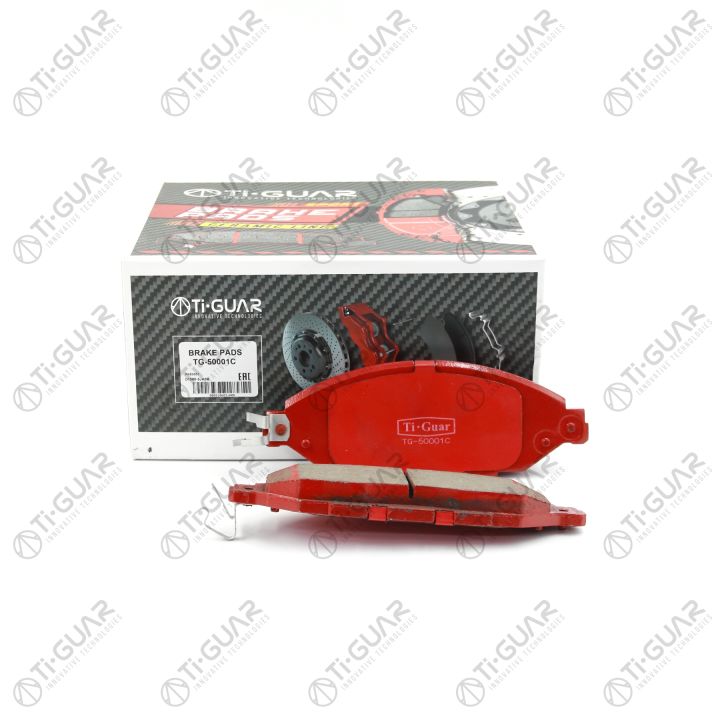 Тормозные колодки TG-50001C/PN50001 (КЕРАМИКА)* Ti·GUAR Тормозные колодки TG-50001C/PN50001 (КЕРАМИКА)* Ti·GUAR