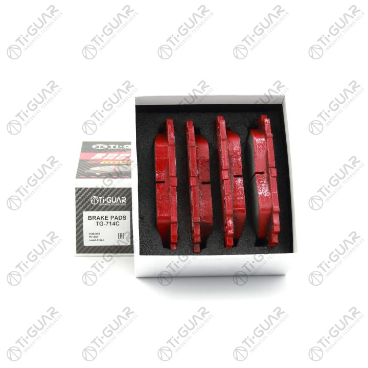 Тормозные колодки TG-714C/PF1508 (КЕРАМИКА)* Ti·GUAR Тормозные колодки TG-714C/PF1508 (КЕРАМИКА)* Ti·GUAR