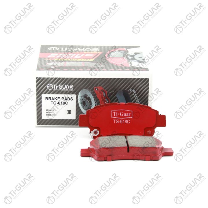 Тормозные колодки TG-618C/PF1471 (КЕРАМИКА)* Ti·GUAR Тормозные колодки TG-618C/PF1471 (КЕРАМИКА)* Ti·GUAR