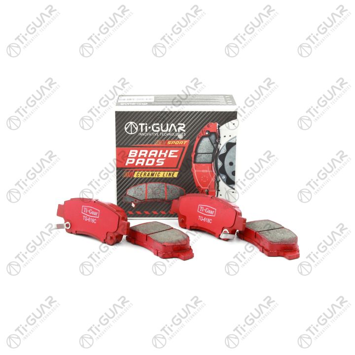 Тормозные колодки TG-618C/PF1471 (КЕРАМИКА)* Ti·GUAR Тормозные колодки TG-618C/PF1471 (КЕРАМИКА)* Ti·GUAR