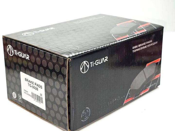 Тормозные колодки TG-0026/PN6025 * Ti·GUAR Тормозные колодки TG-0026/PN6025 * Ti·GUAR