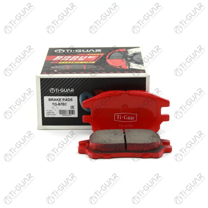 Тормозные колодки TG-678C/PF1481 (КЕРАМИКА)* Ti·GUAR Тормозные колодки TG-678C/PF1481 (КЕРАМИКА)* Ti·GUAR