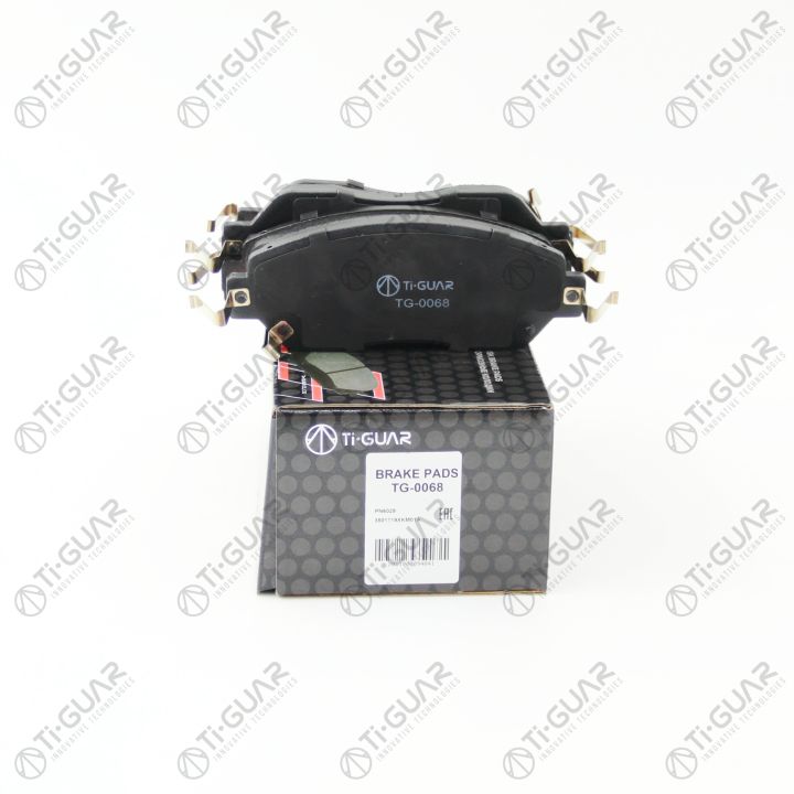 Тормозные колодки TG-0068 / PN6029 * Ti·GUAR Тормозные колодки TG-0068 / PN6029 * Ti·GUAR