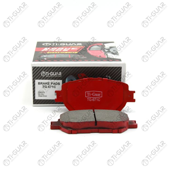 Тормозные колодки TG-671C/PF1479 (КЕРАМИКА)* Ti·GUAR Тормозные колодки TG-671C/PF1479 (КЕРАМИКА)* Ti·GUAR