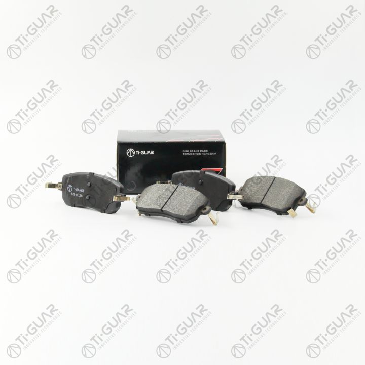 Тормозные колодки TG-0026/PN6025 * Ti·GUAR Тормозные колодки TG-0026/PN6025 * Ti·GUAR