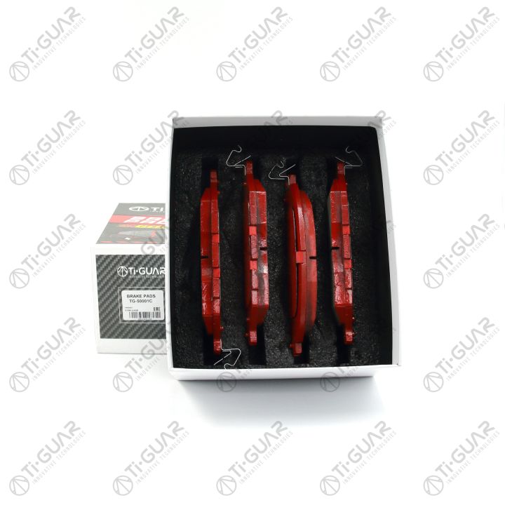 Тормозные колодки TG-50001C/PN50001 (КЕРАМИКА)* Ti·GUAR Тормозные колодки TG-50001C/PN50001 (КЕРАМИКА)* Ti·GUAR