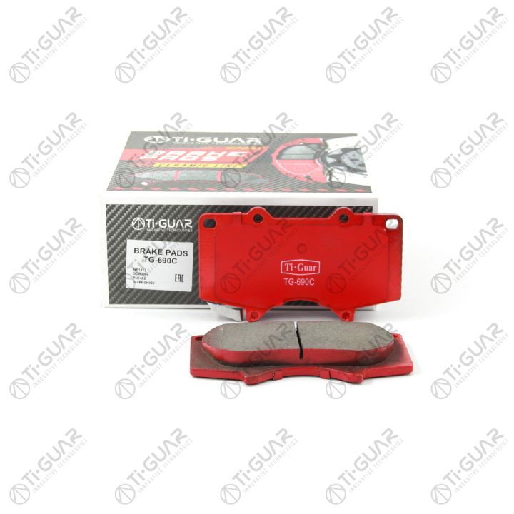 Тормозные колодки TG-690C/PF1482 (КЕРАМИКА)* Ti·GUAR Тормозные колодки TG-690C/PF1482 (КЕРАМИКА)* Ti·GUAR